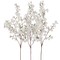 6-Pack White Cherry Blossom Stems – 36" Realistic Silk Flowers for Wedding & Home Décor